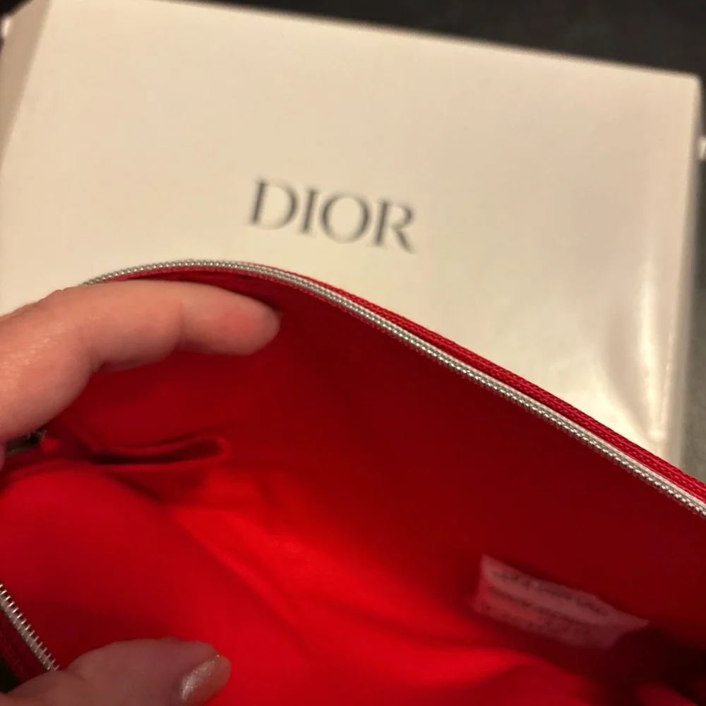 Dior Vibrant Red Clutch - Picture 3 of 3